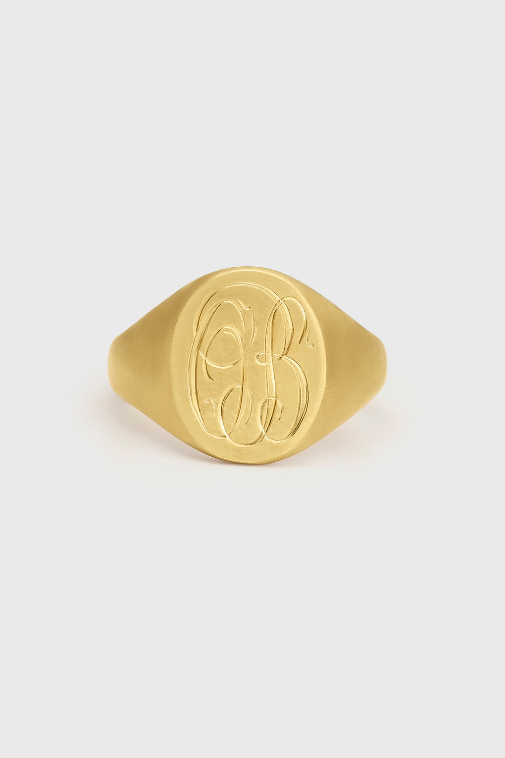 OVAL SIGNET RING