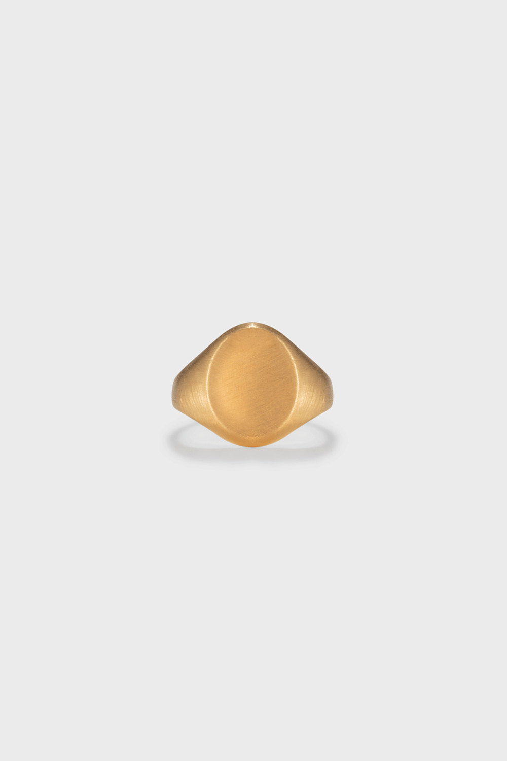 ANILLO SIGNET OVAL SLIM
