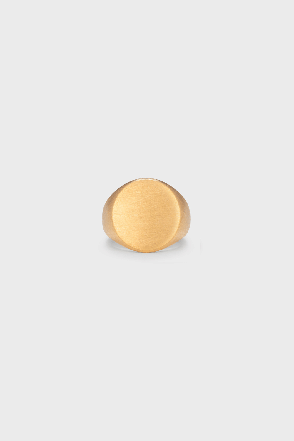 ROUND SIGNET RING