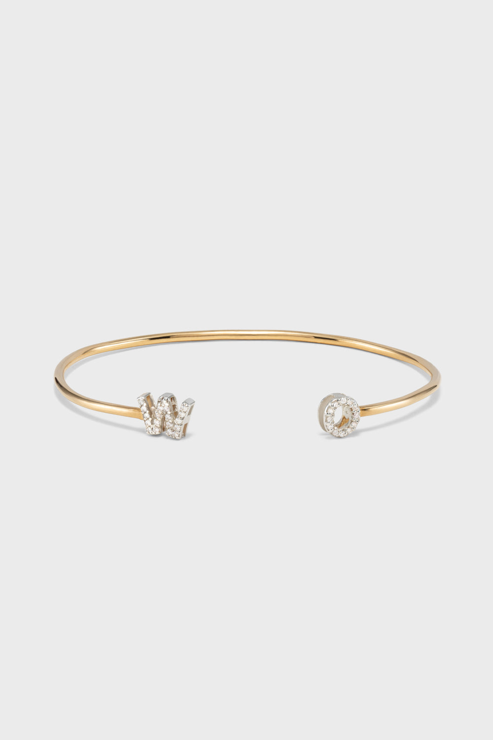 I AM BRACELET 18CT GOLD DIAMONDS