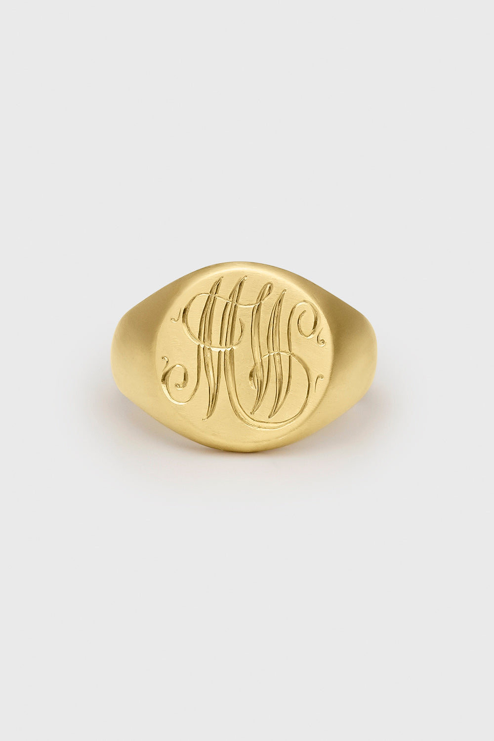 ROUND SIGNET RING